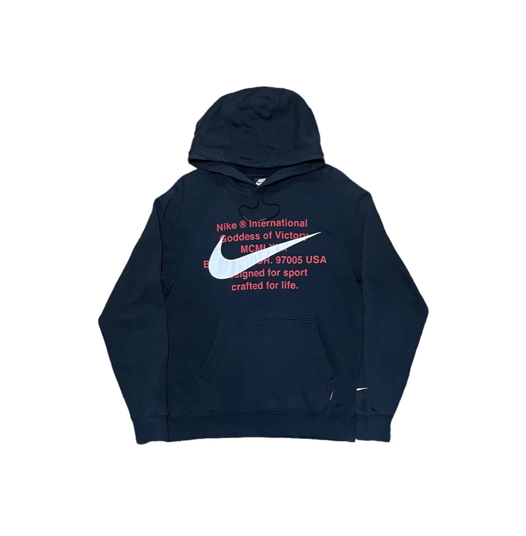 NIKE INTERNATIONAL GODDESS OF VICTORY Men s Fashion Tops Sets Hoodies on Carousell