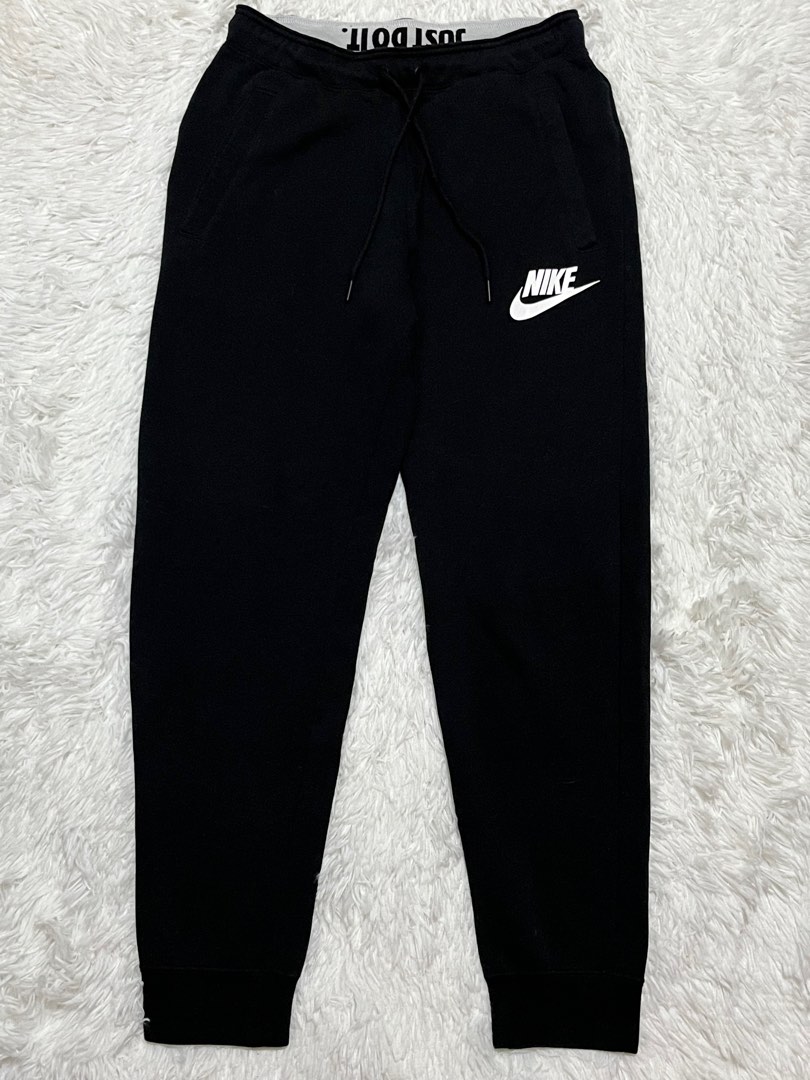 Nike sweatpants with hotsell just do it waistband