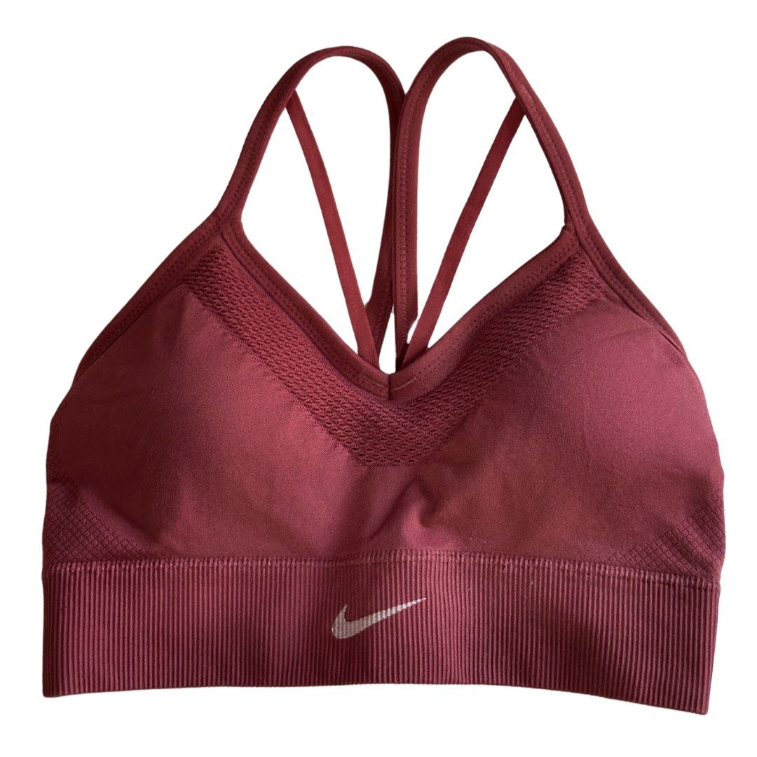 Nike high neck sports bra, Women's Fashion, Activewear on Carousell