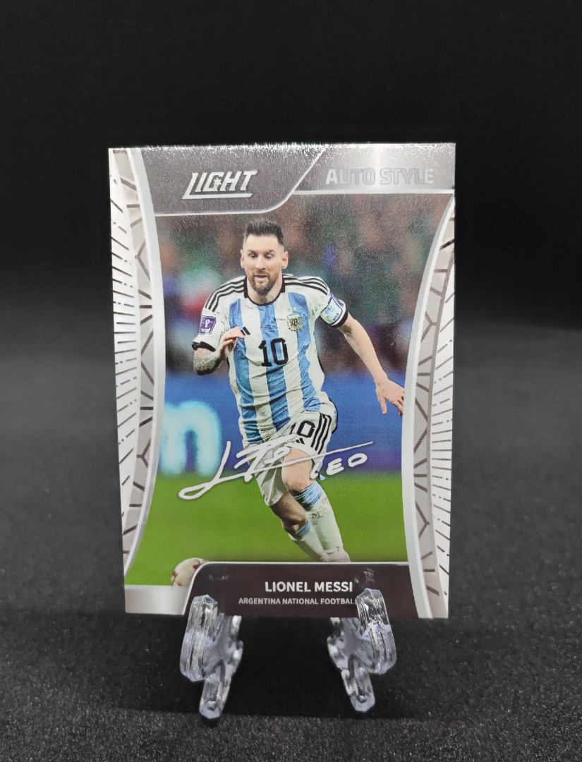 Official Fansmall Lionel Messi Auto Printed Argentina World Champion,  Hobbies & Toys, Toys & Games on Carousell