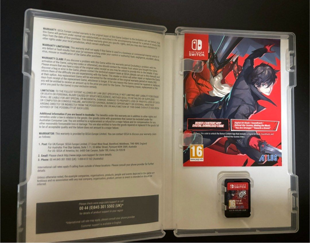 Persona Strikers (Switch), Video Gaming, Video Games, Nintendo