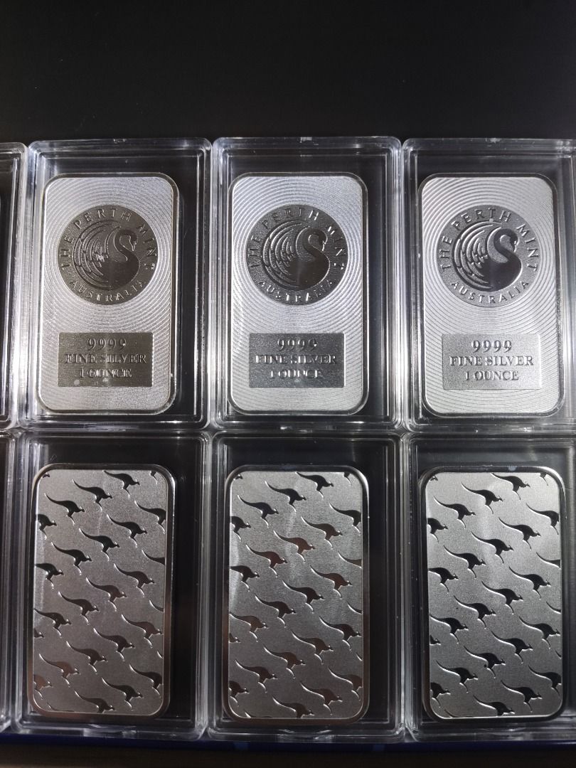 Real silver clearance bars