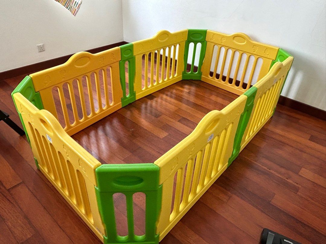 Baby vivo wooden sales playpen