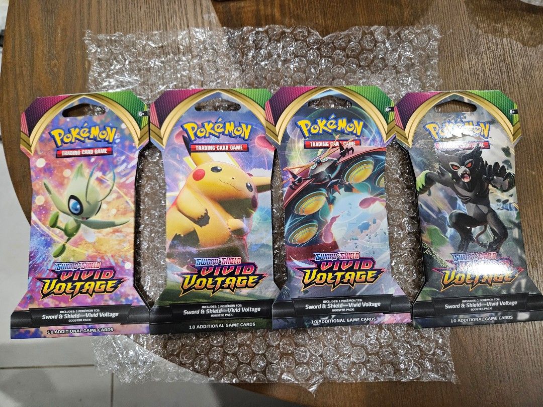 vintage voltage booster box Pokemon VIvid Voltage Sleeved Booster Pack main image 1
