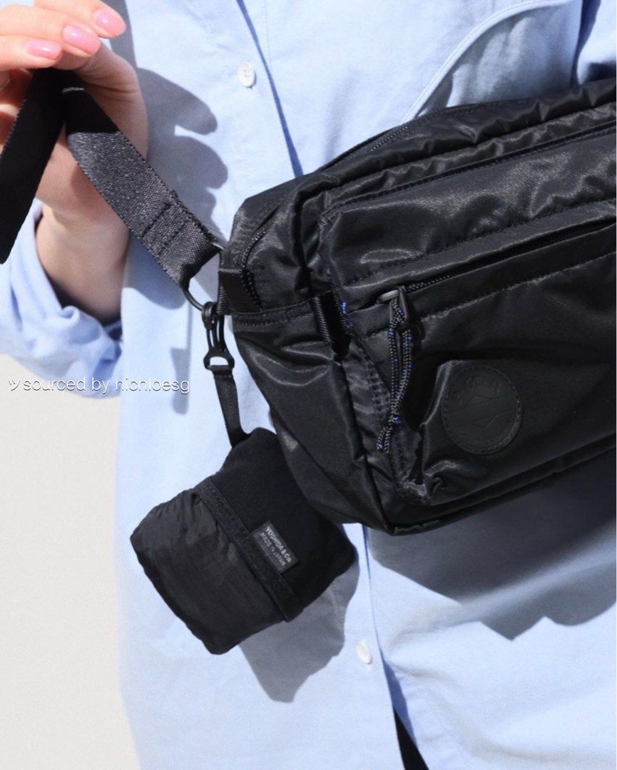 PORTER POTR PACKS SHOULDER PACK WITH SOUVENIR BAG, Men's PORTER POTR PACKS SHOULDER PACK WITH SOUVENIR BAG, Men's