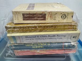 Preloved Nursing Books