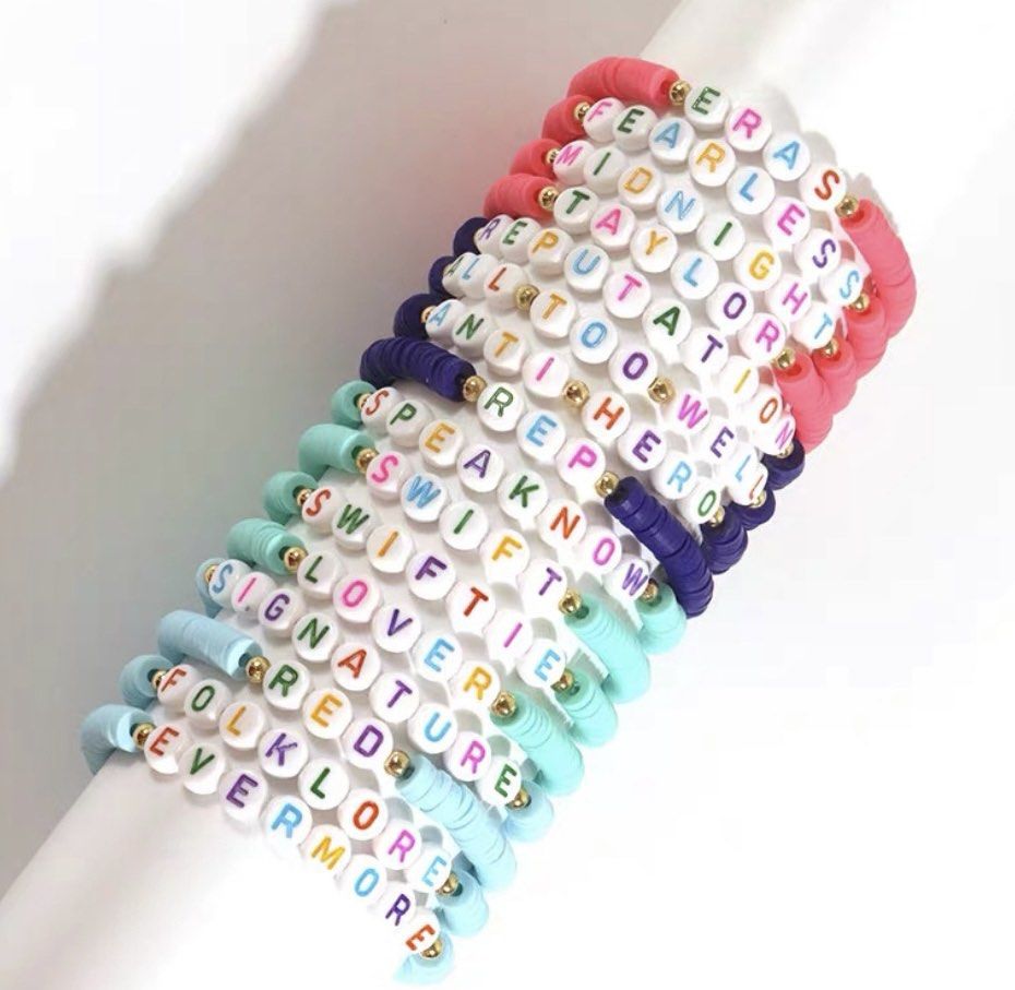 PRE ORDER 16 DESIGNS Taylor Swift Friendship Bracelets Set