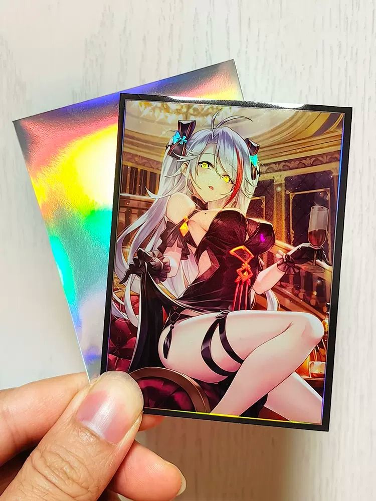 Preorder - Foil Azur Lane Prinz Eugen Doujin Anime Card Sleeve for Pokemon,  Yugioh, Vanguard, MTG, Weiss, Digimon, Lorcana, FAB , One Piece and  Sorcery, Hobbies & Toys, Toys & Games on Carousell