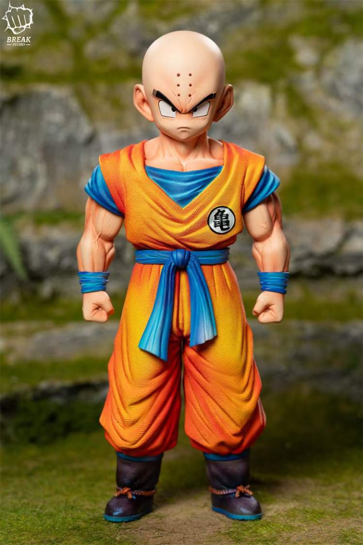 Figurine Dragon Ball Z – Gohan Et Krilin – 24 Cm – PVC – Avec Boîte