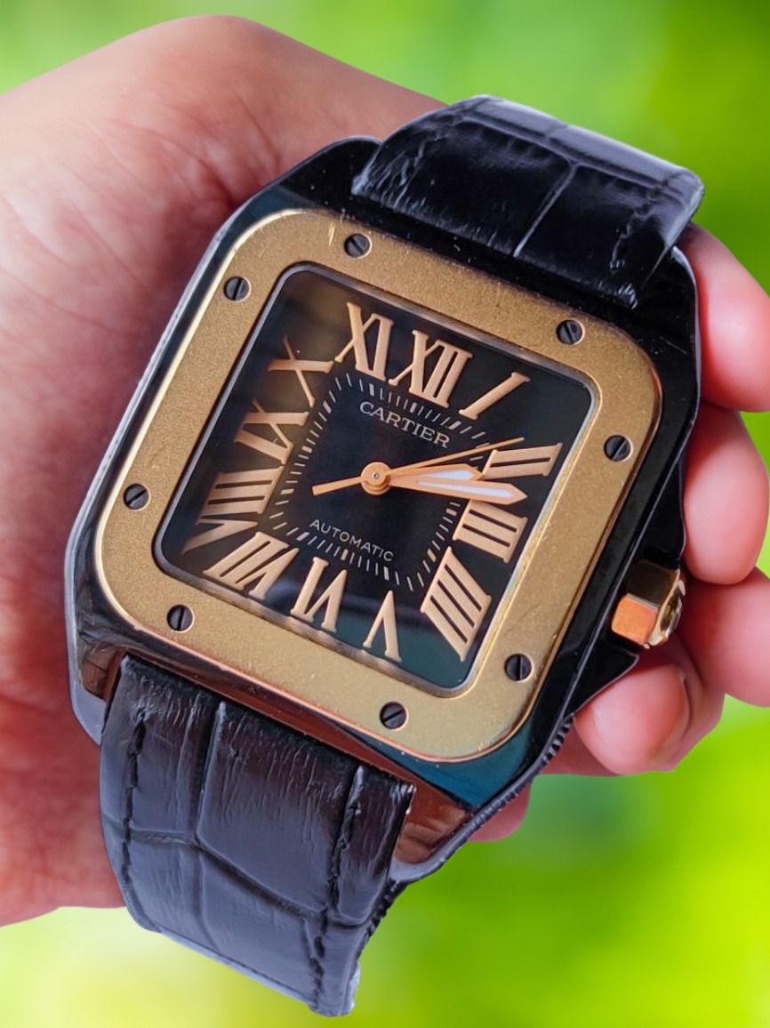 RARE CARTIER SANTOS 100 MEDIUM