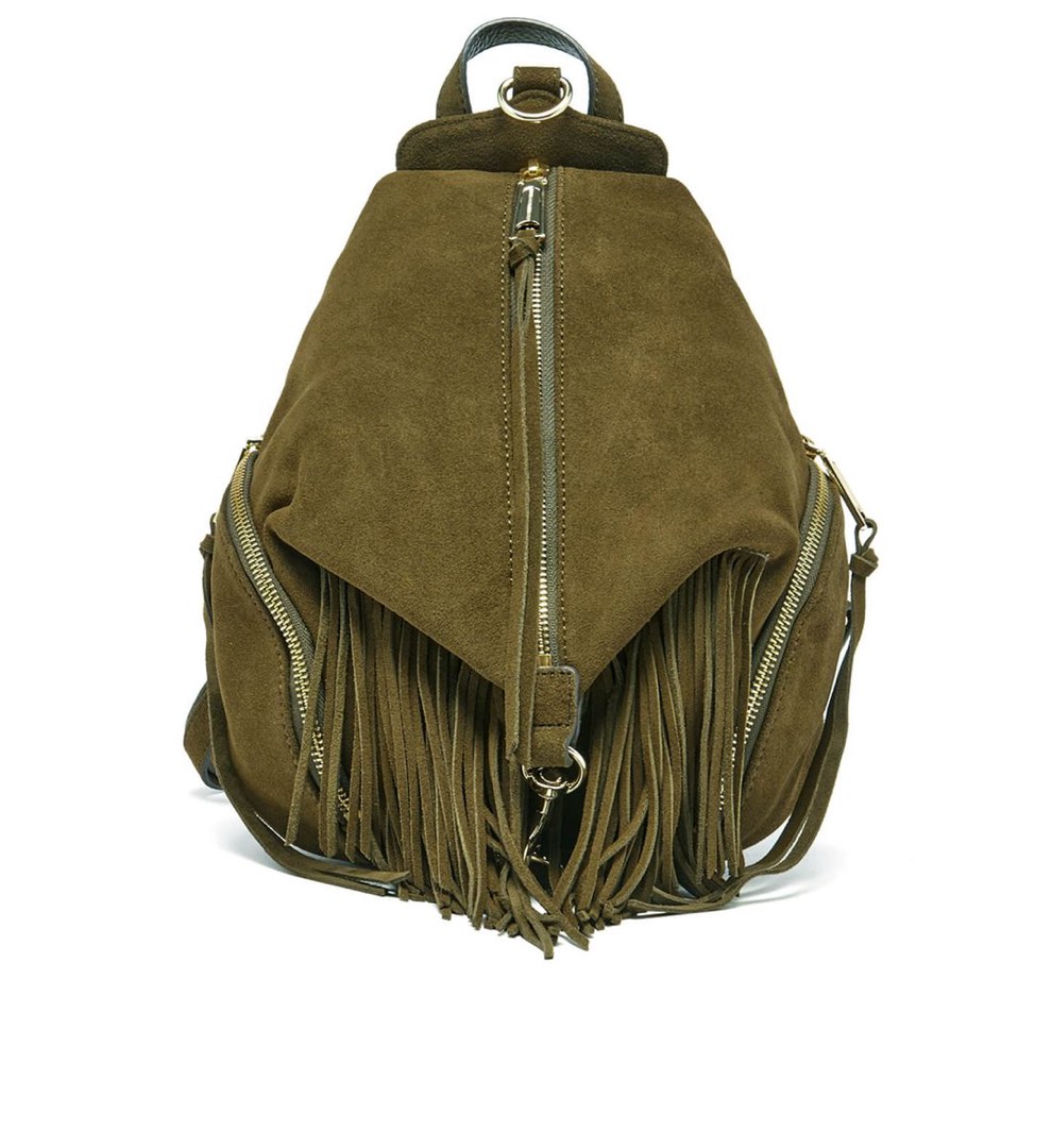 Convertible mini julian on sale backpack with fringe