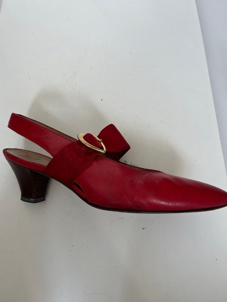 Red vintage shoes cheap