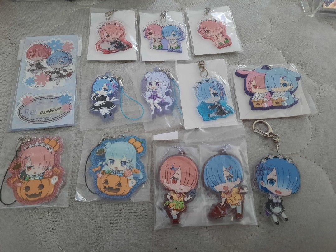 Re zero hotsell keychain