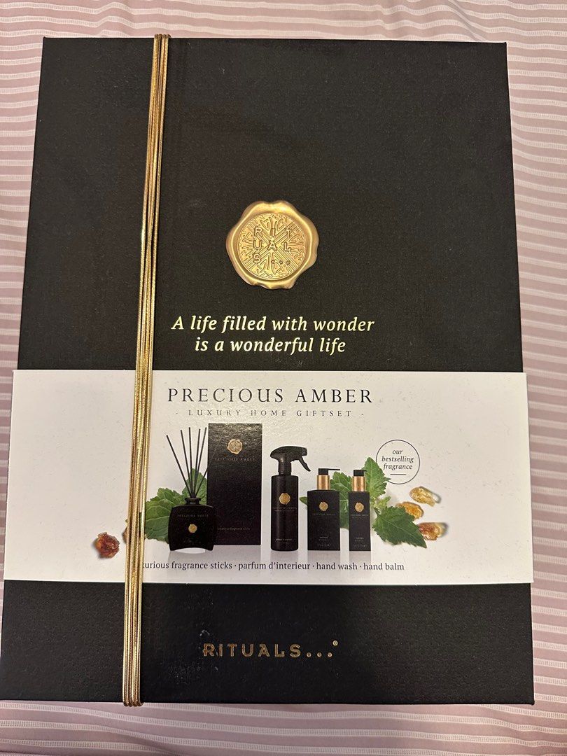 Rituals Precious Amber Luxury Home Giftset, 美容＆個人護理, 健康及美容- 香水＆香體噴霧-  Carousell