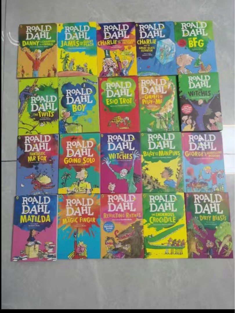 Roald Dahl Collection 現貨20册roald dahl Latest 20 books
