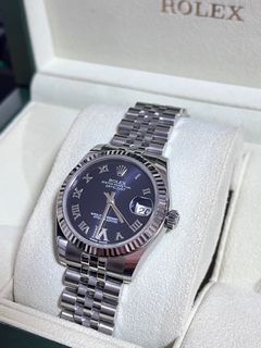 Purple rolex mens store