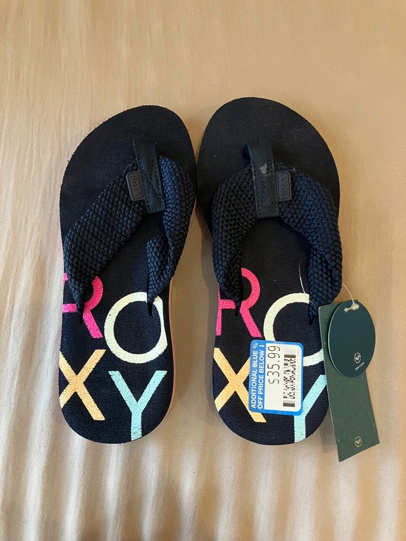 Roxy slippers price new arrivals