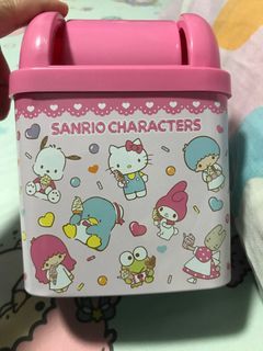 Sanrio Characters - Tin Can Trash Bin