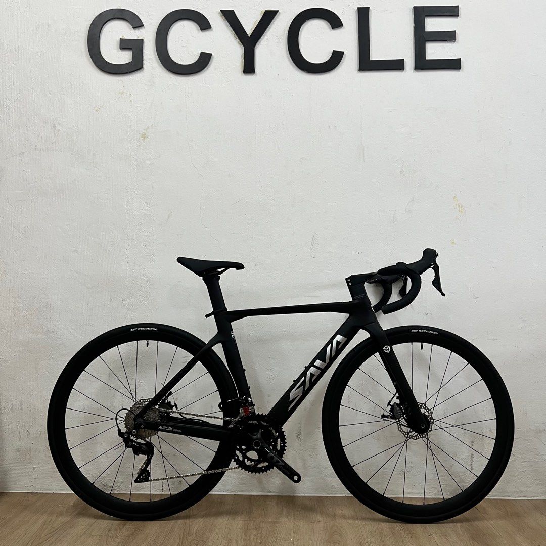 Sava carbon fiber road bike fully internal shimano 105 Sports