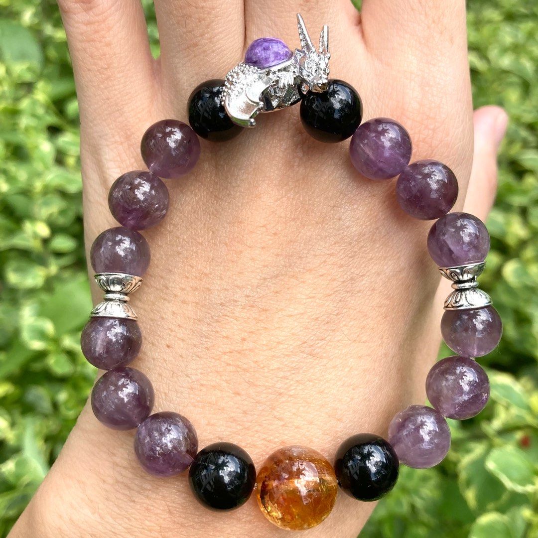 Citrine bracelet with hot sale rabbit sign