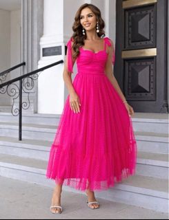 Shein Barbie Pink Corset Dress XS