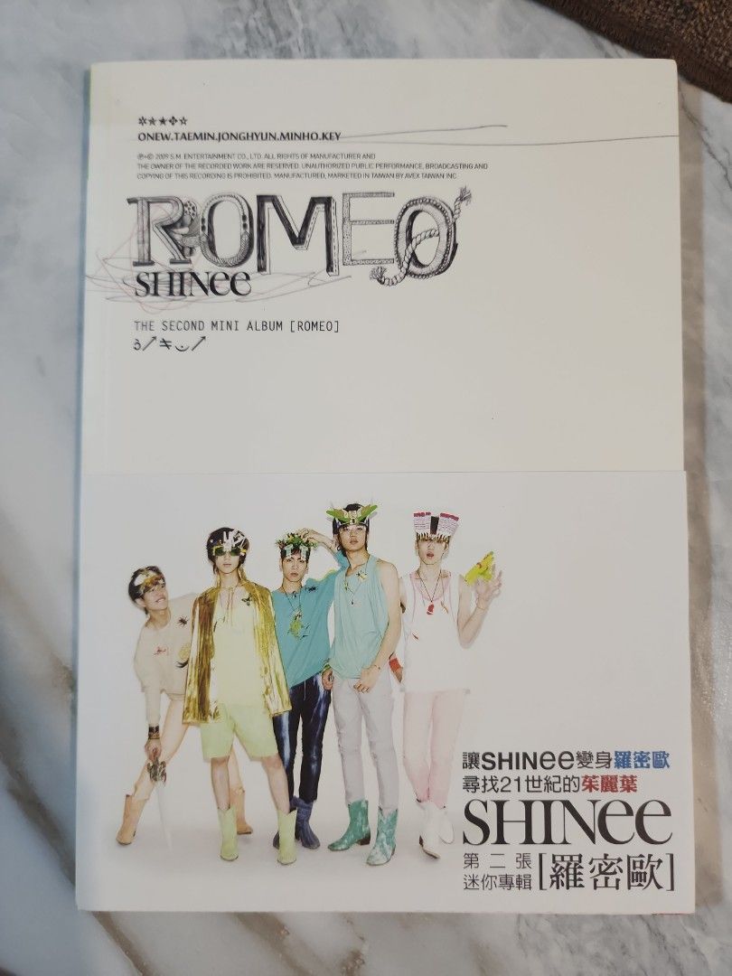 SHINee オニュ オンユ Romeo CD 未開封 SHINee ROMEO CD YESASIA: SHINee 2nd Mini Album - Romeo (Taiwan