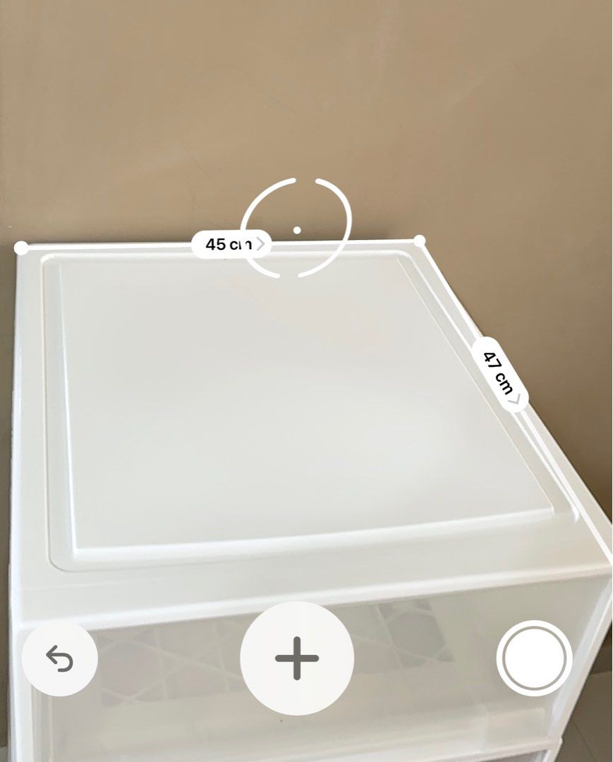 Stackable Plastic Drawer (White) (Category: Shelves, Cabinets & Racks) located in Singapore. Submitted by sithuscott (Listing ID 1284367221, Image 2). Description: Suitable for storing clothes, toys, papers, etc 1 box drawer (good) = $15 1 box drawer (good) = $15 1 box drawer (good) = $15 1 box drawer (small crack) = $10 _____ If you take all Total 4 boxes = $50 Conditions: - All 4 boxes drawer are working, - only 1 box has small plastic crack Se