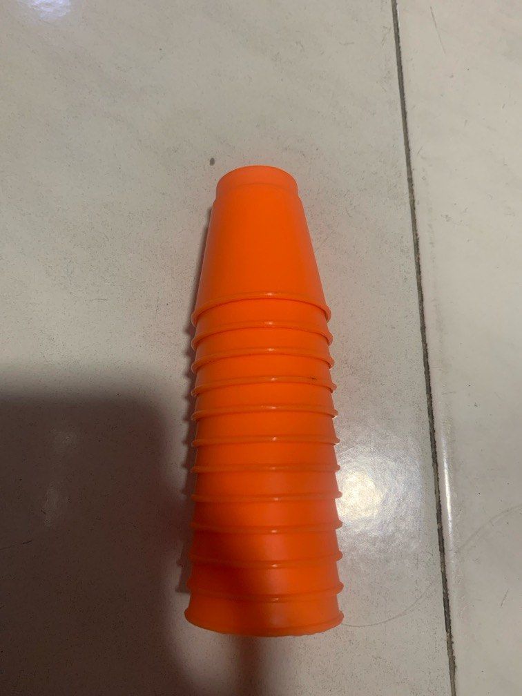 Stacking cups (Category: Educational & Learning Toys) located in Singapore. Submitted by xuandechan75452 (Listing ID 1284482409, Image 2). Description: Old stacking cups (12 in total) clearing for cny Selling at cheap price can meet up.