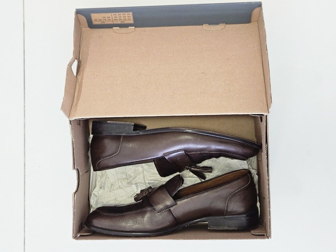 Genuine top leather loafers