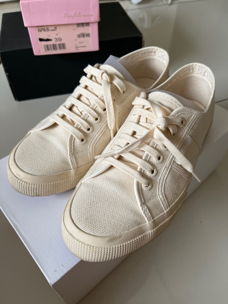 Superga 2750 total ecru top