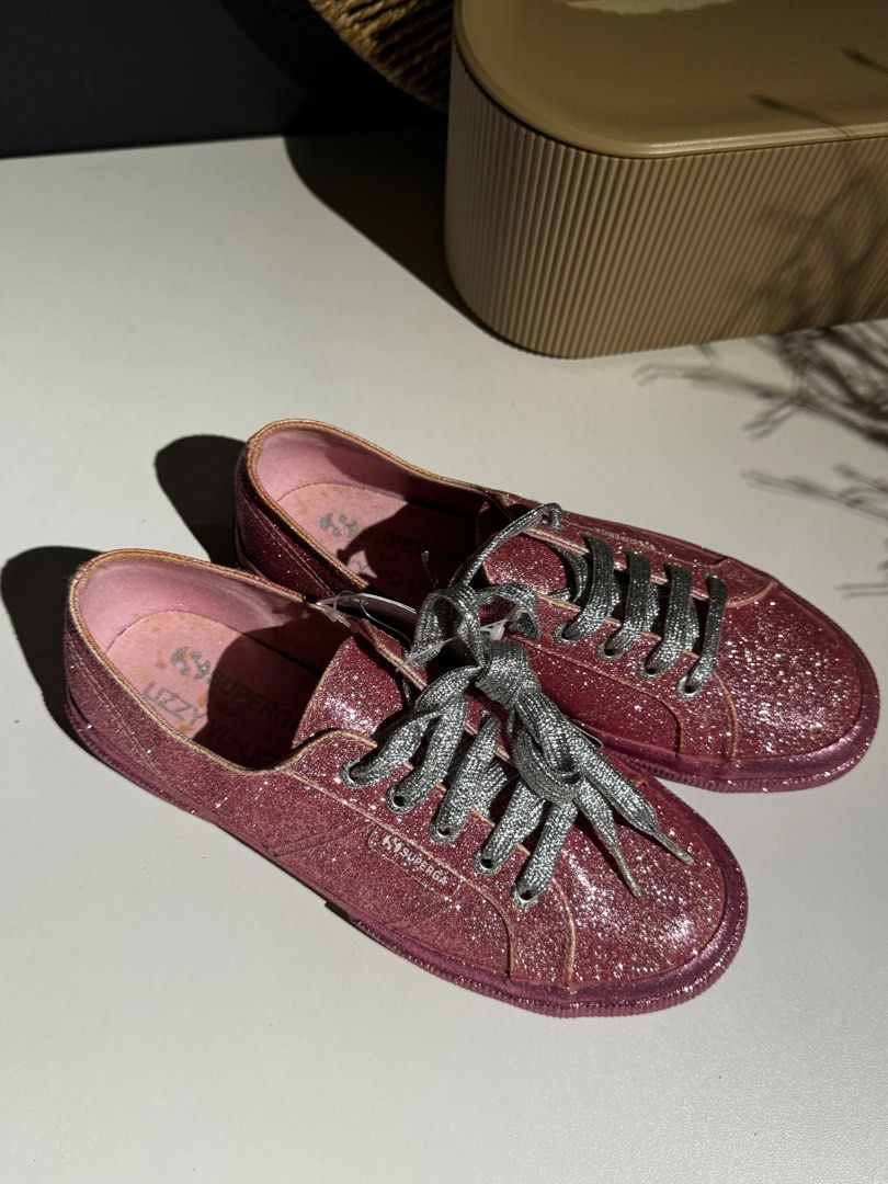 Superga glitter rosa store