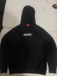 Black supreme bandana hoodie deals