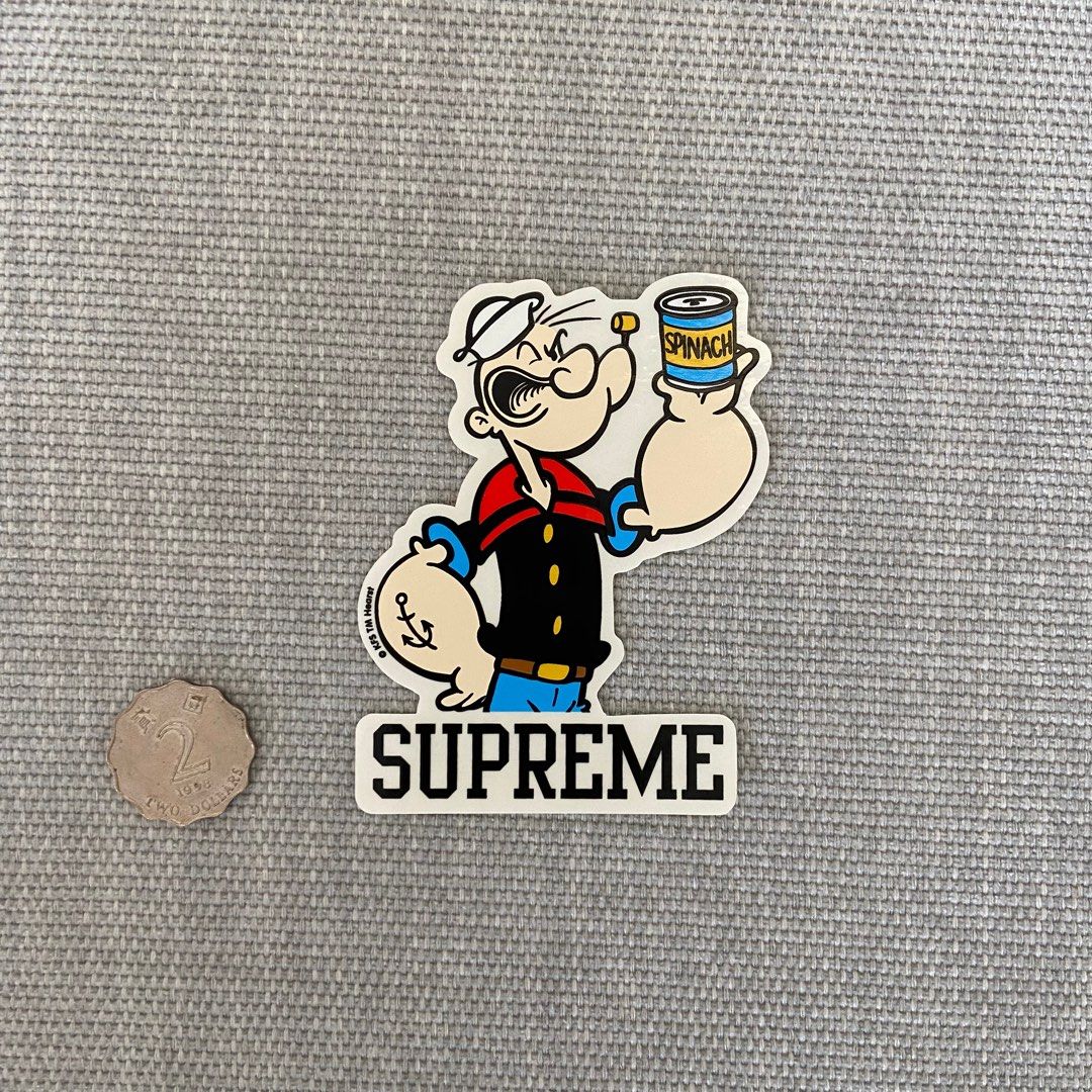 Supreme shop spinach sticker