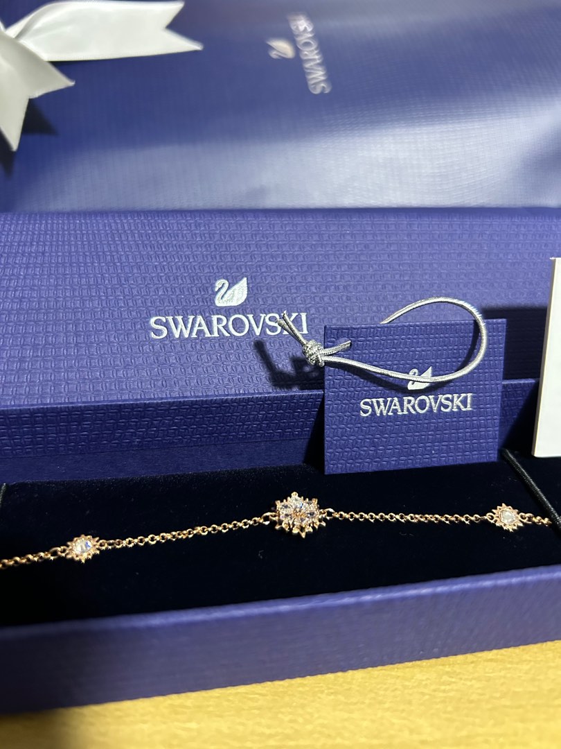 Swarovski strand clearance snowflake bracelet