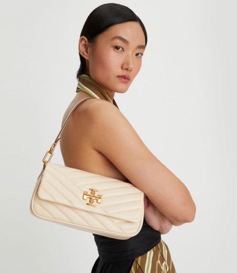 Tory burch kira new arrivals chevron flap shoulder bag