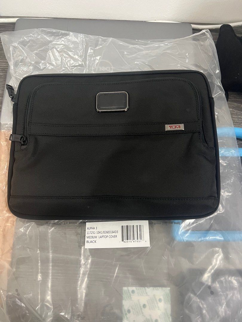 Tumi Alpha 3 Laptop Cover medium size Men s Fashion Bags Belt