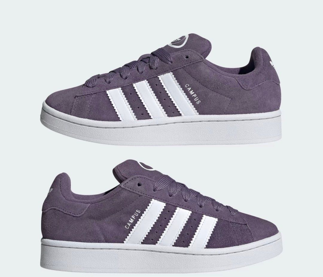 UK 3.5 8 Adidas Campus 00s Shadow Violet Purple Cloud Off White Wide OG Retro Old Skool Back to School Women s Fashion Footwear Sneakers on Carousell