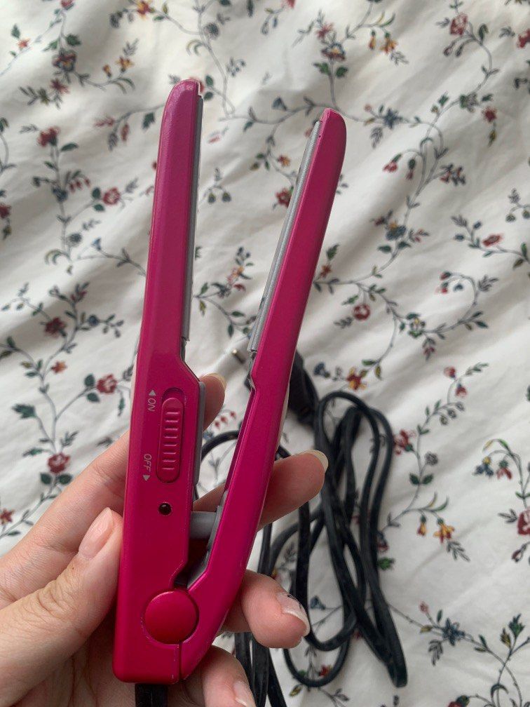 Unix Mini Hair Straightener Women s Fashion Watches Accessories Hair Accessories on Carousell