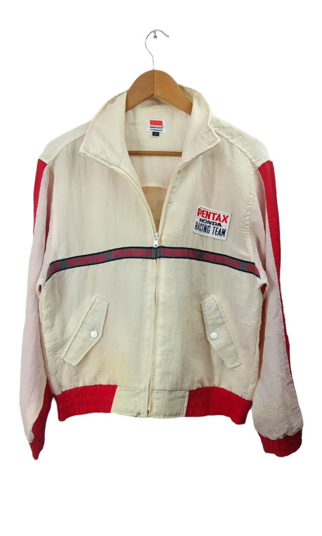 HONDA Racing PENTAX Bomber jacket - レザージャケット・ライダース