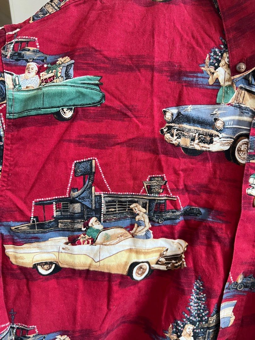 Vintage print crop top (Category: Blouses) located in Davao. Submitted by thedeclutterMD (Listing ID 1284494789, Image 3). Description: Bust 48in.
