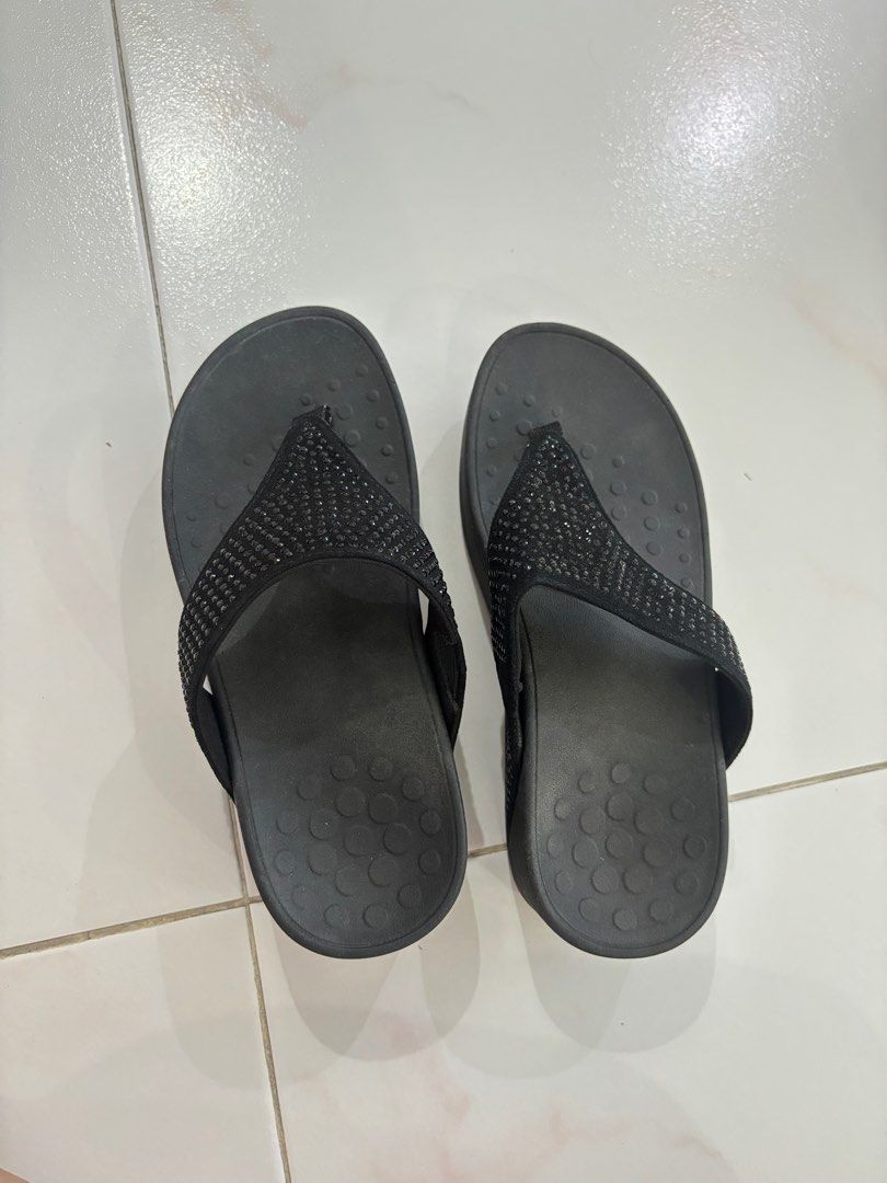 Vionic Pacific Naples Platform Sandals Black US 5 EU 36 Women s