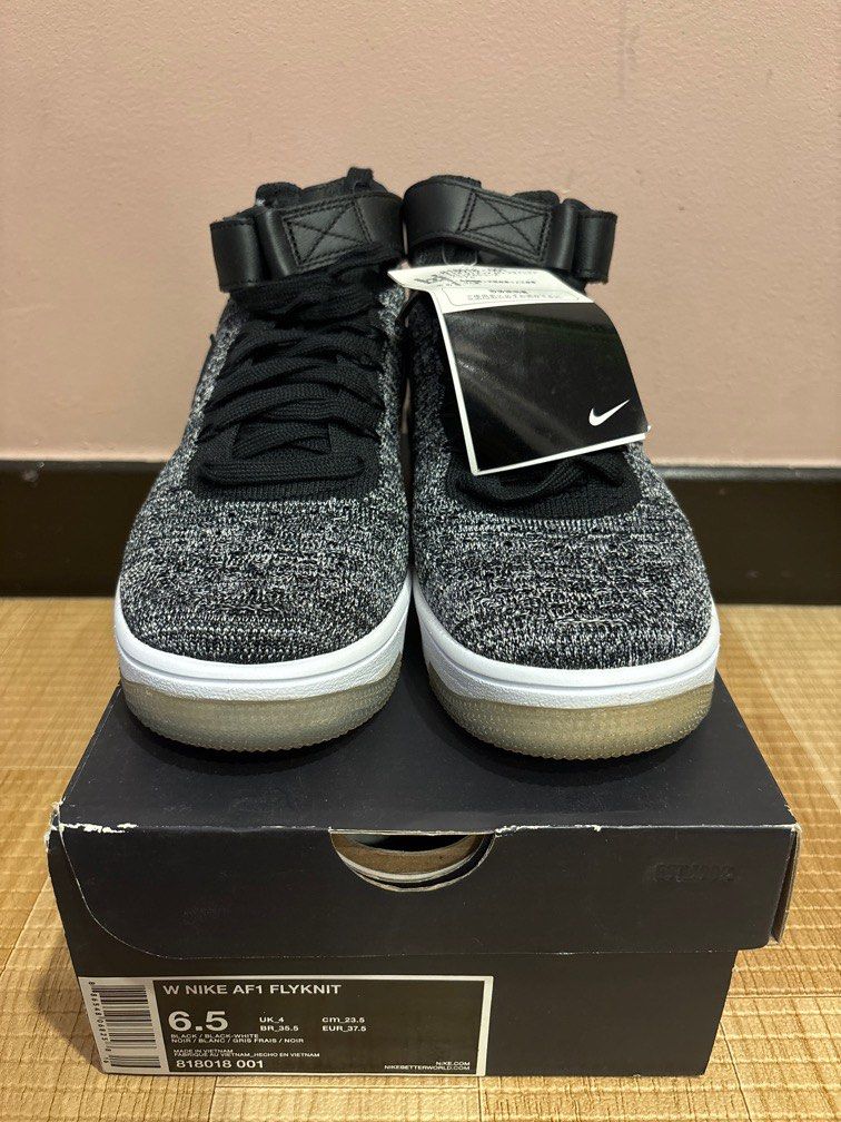 Nike air force flyknit blanche shop