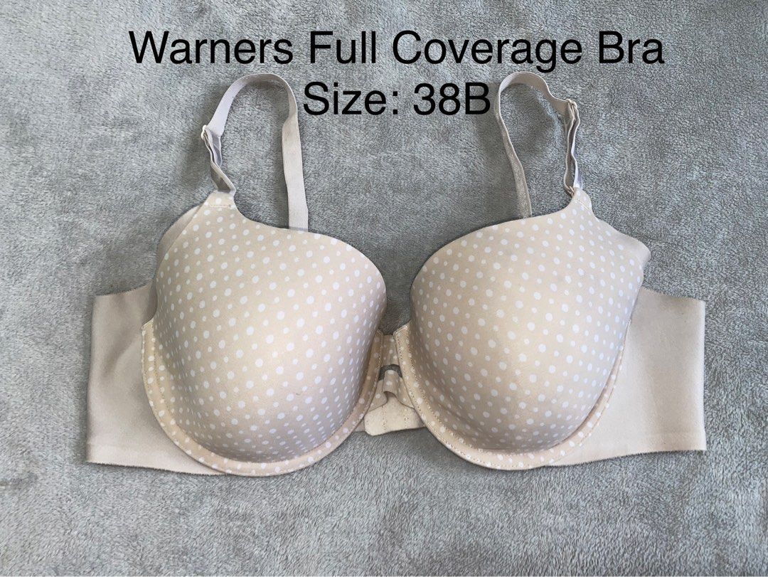 Warner's (38B) Full Coverage Bra, Women's Fashion, Undergarments &  Loungewear on Carousell