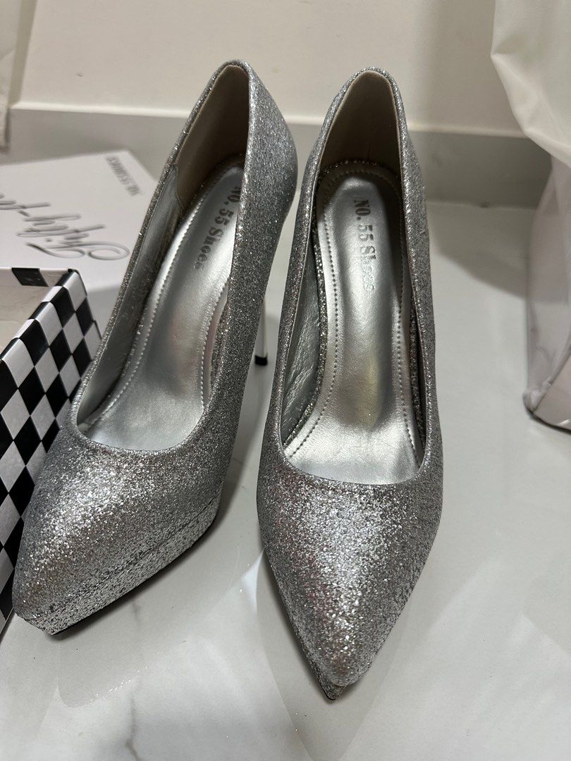 Glitter 3 deals inch heels