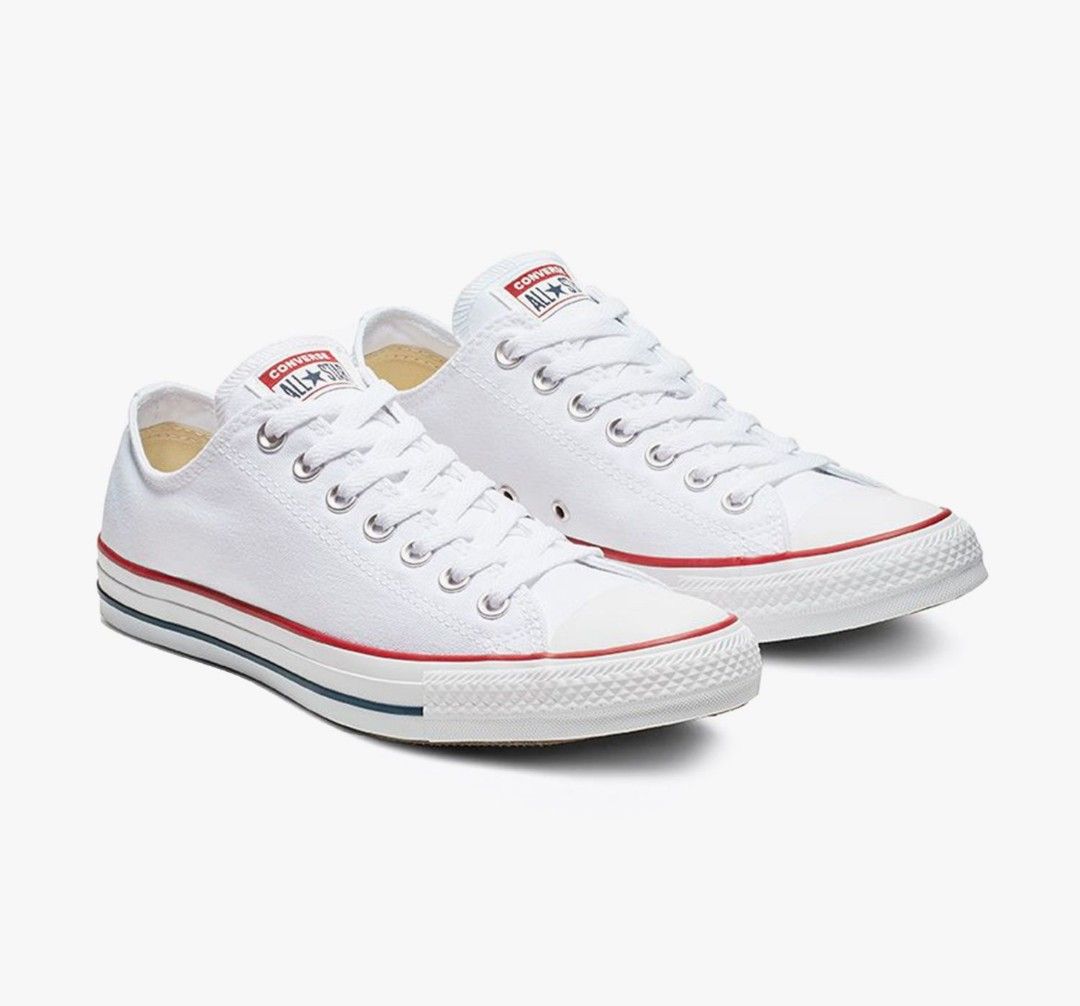 White Converse Sneakers Women s Fashion Footwear Sneakers on