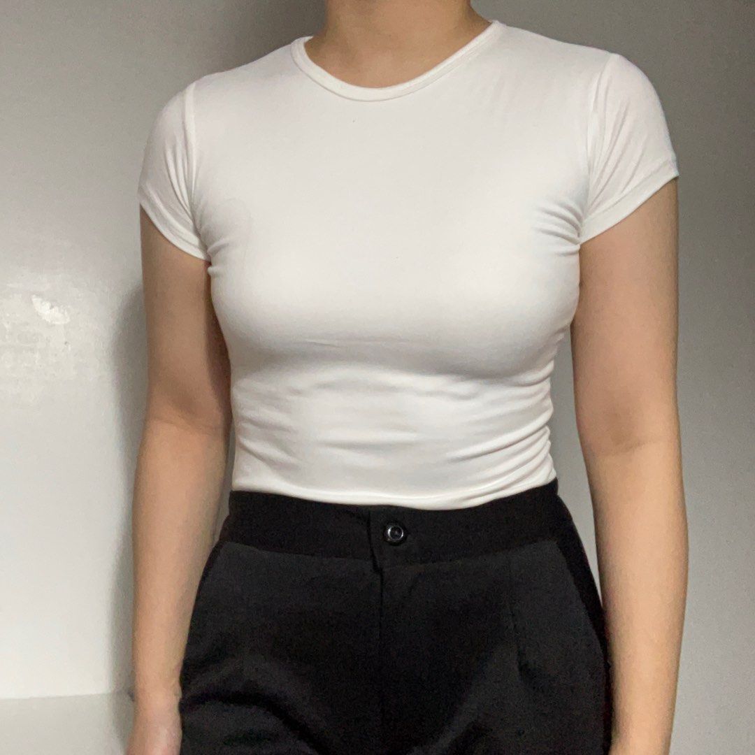 Lining White Shirt