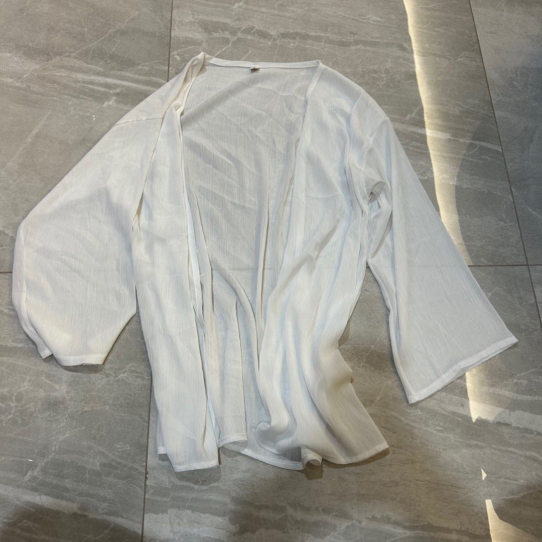 White sale kimono cardigan
