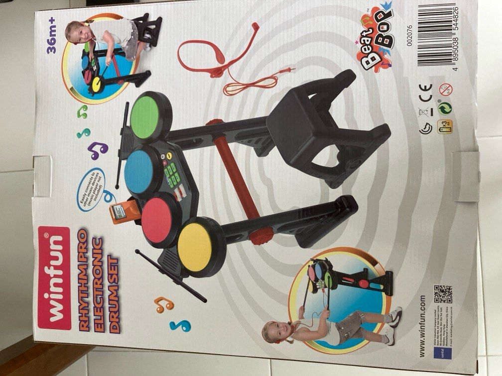 Winfun electronic hot sale drum set