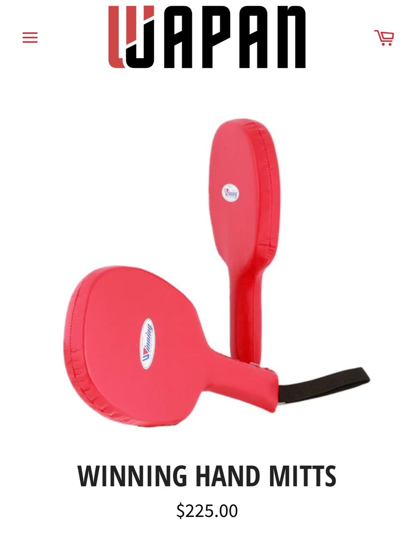 Winning boxing cheap paddles
