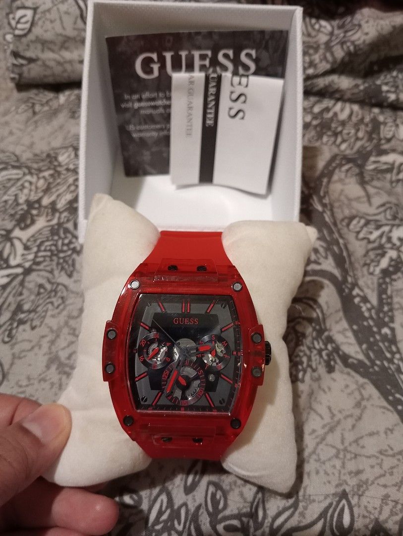 WOMEN S RED WATCH